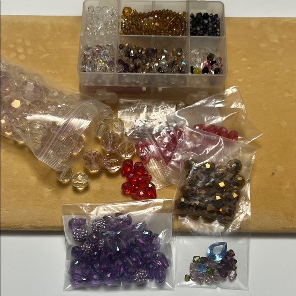 Crystal & Glass Bead Bundle for Jewelry Making - Picture 2 of 7